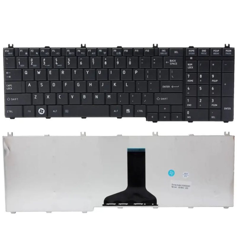 Bàn phím  Toshiba C650/L650 Black original