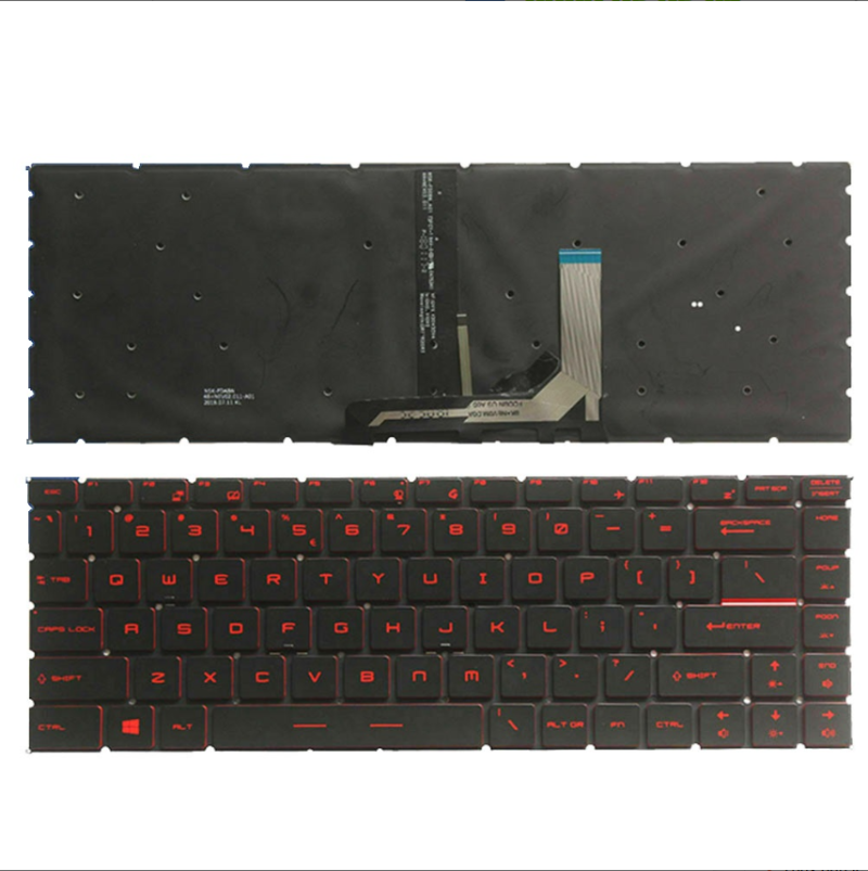 Bàn phím MSI GF63/GF65  led đỏ