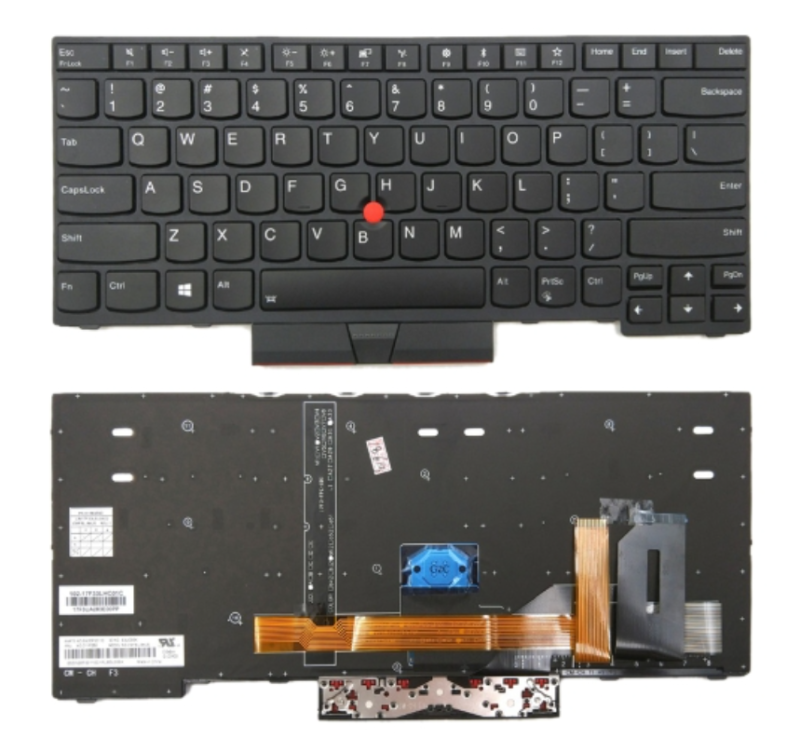 Bàn phím Lennovo E490 có chuột led