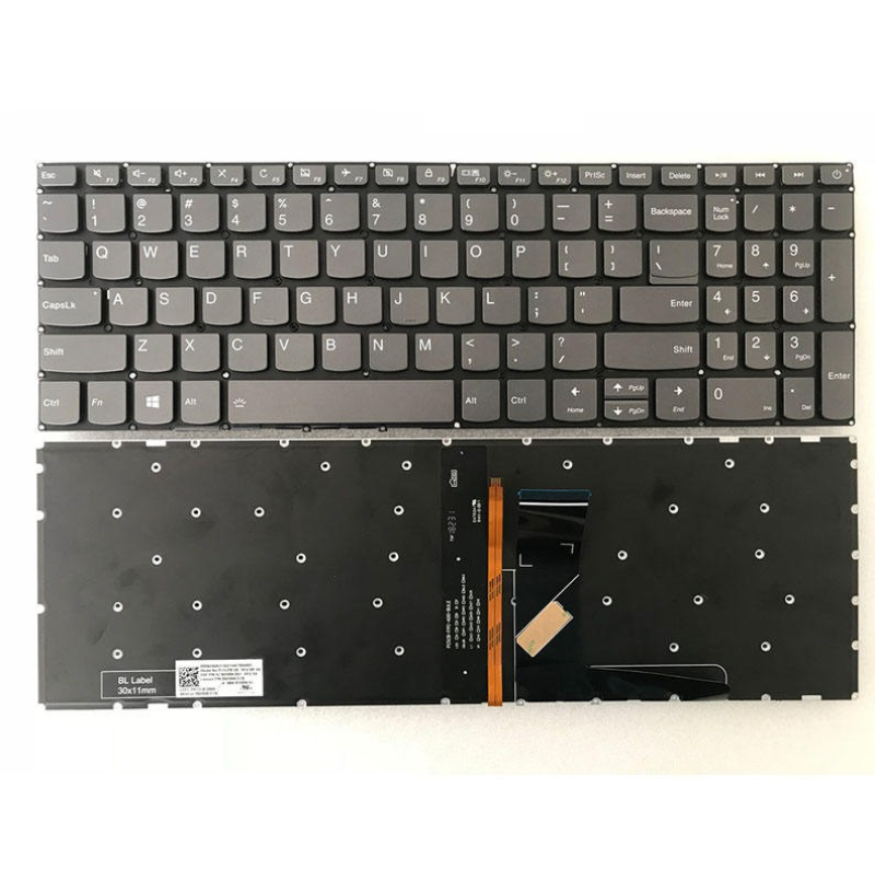 Bàn phím Lenovo 320-15 cáp giữa , có nút nguồn , có led