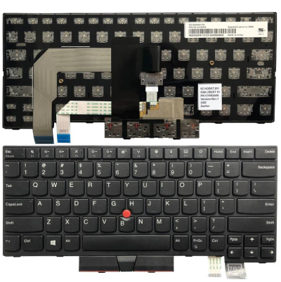 Bàn phím Lenovo T470S  có chuột trái-phải  , có led