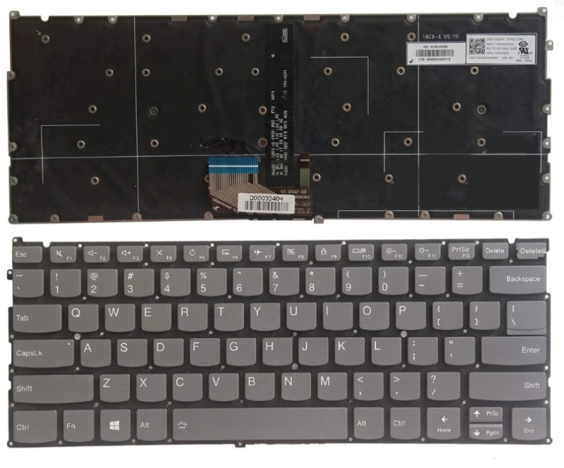 Bàn phím Lenovo 720S-14IKB/320S-13IKB ko nút nguồn