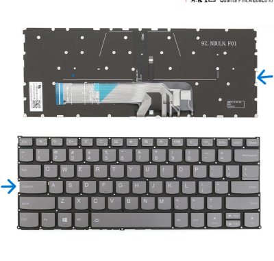 Bàn phím  lenovo Yoga 530-14IKB đen có led zin