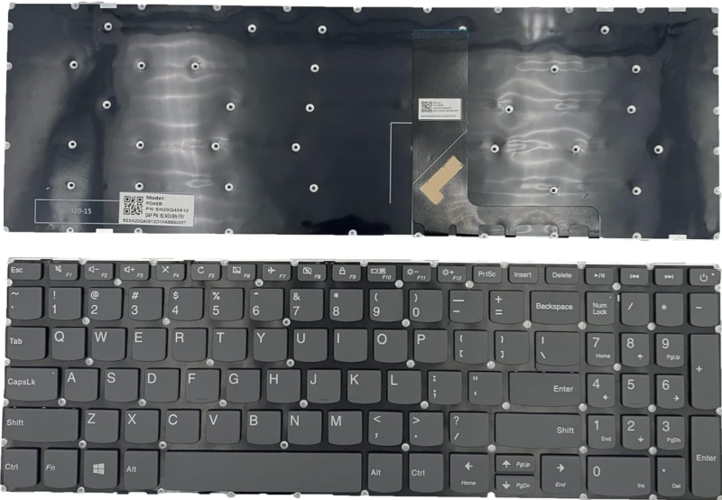 Bàn Phím Lenovo 320-15IKB cáp giũa  (có nút nguồn)