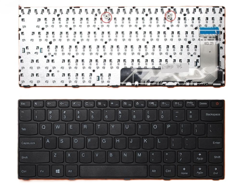 bàn phím Lenovo 110-14ISK (cáp góc phải) Có nút nguồn