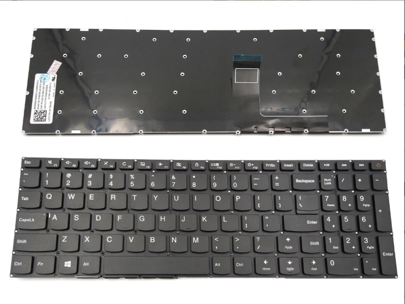 Bàn phím lenovo ideapad 110-15 IBR (cáp giữa)