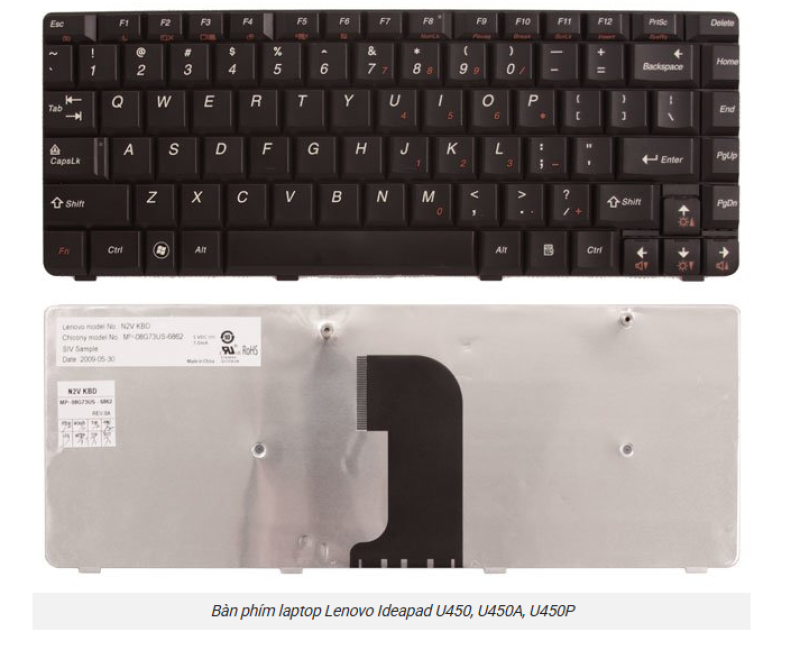 Bàn phím Lenovo U450/U450P
