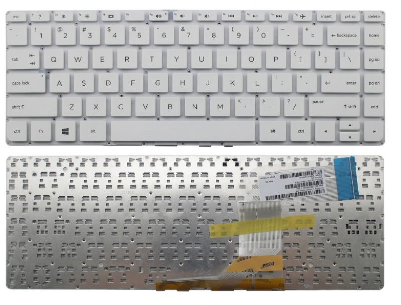 Bàn phím HP pavilion  14-V  trắng