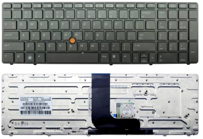 Bàn phím HP 8560W zin có led , có chuột