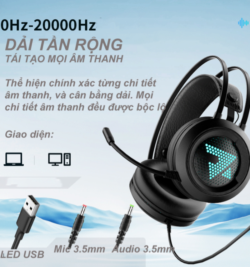 Tai nghe Game ZIDLI ZH6 3.5mm Born to Fight
