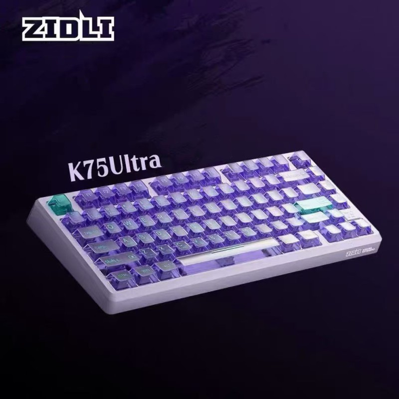Bàn phím cơ có dây khung nhôm CNC ZIDLI Magnetic Power K75Ultra