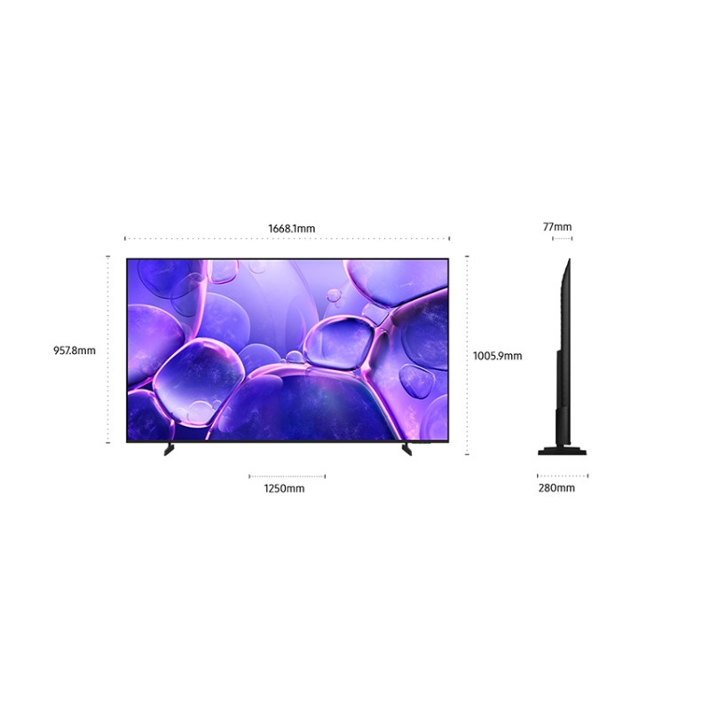 Smart Tivi Samsung Crystal UHD 4K 75 inch UA75U8500F