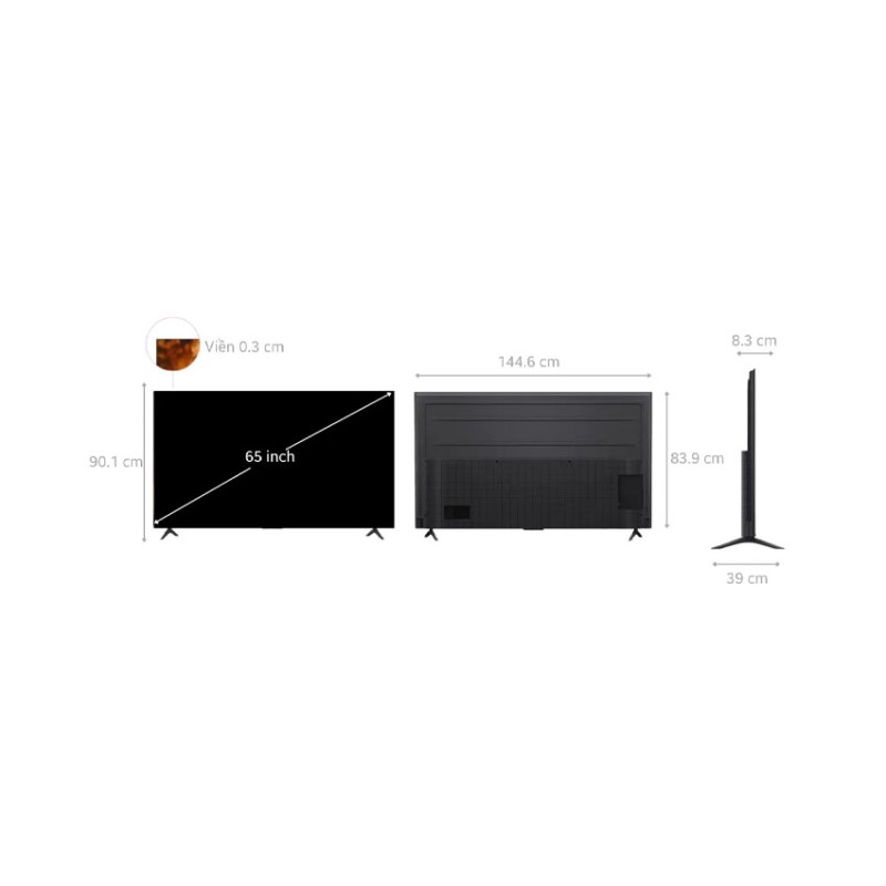Tivi Xiaomi Smart Display S Mini LED 65 inch 4K L65MA-SPLEA