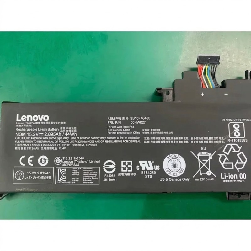 Pin lenovo yoga 260/370 /X380/ SB10F46465