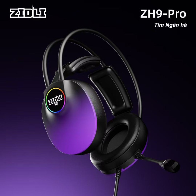 Tai nghe ZH9pro HALO SPORT Tím Ngân hà