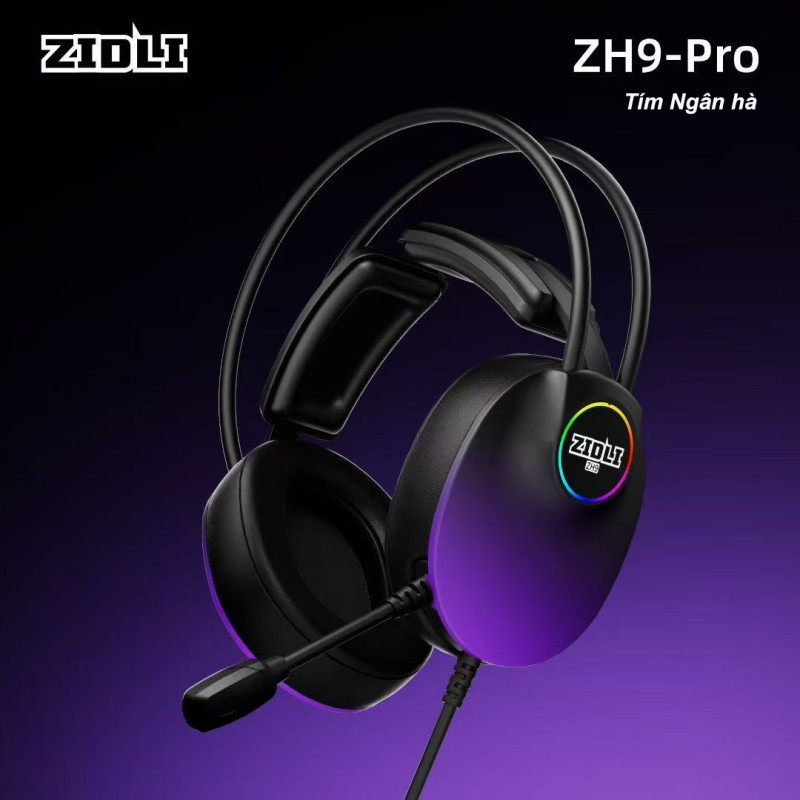 Tai nghe ZH9pro HALO SPORT Tím Ngân hà