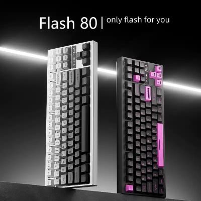 Bàn phím cơ không dây Flash80