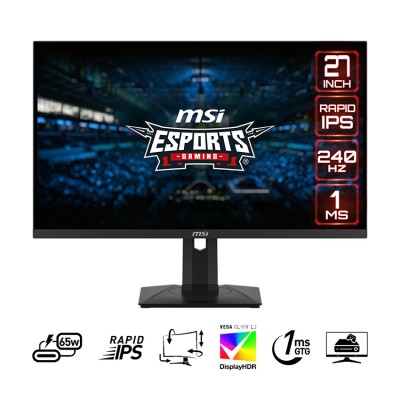 Màn hình MSI G274QPX (27 inch/WQHD/Rapid IPS/240Hz/1ms)