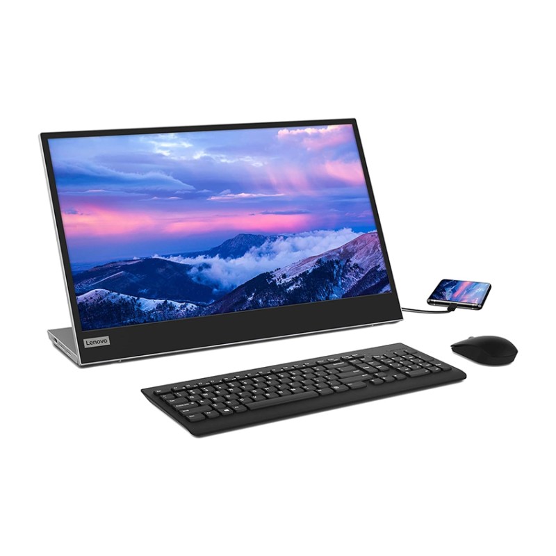 Màn hình di động Lenovo L15 (15.6 inch/FHD/IPS/60Hz/6ms/USB-C) (66E4UAC1WW)