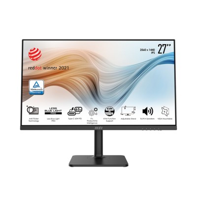 Màn hình MS Modern MD272QP (27 inch/WQHD/IPS/75Hz/4ms/Loa/USB-C/Đen)