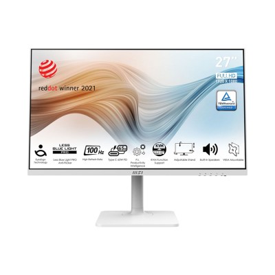 Màn hình MSI Modern MD272XPW (27 inch/FHD/IPS/100Hz/1ms/USB-C 65W)