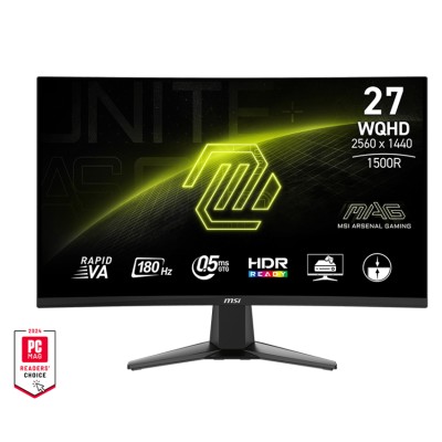 Màn hình MSI MAG 27CQ6F (27 inch/WQHD/VA/180Hz/0.5ms/cong)