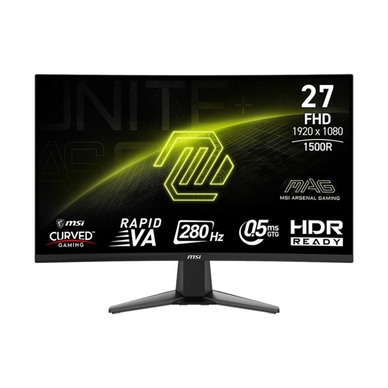 Màn hình MSI MAG 276CXF (27 inch/FHD/VA/280Hz/0.5ms/cong)