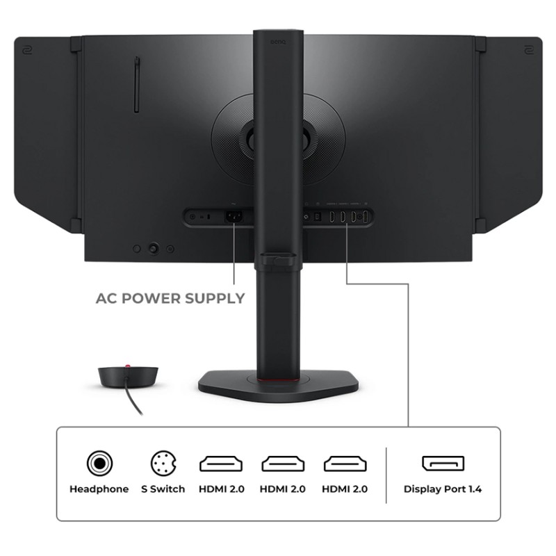 Màn hình BenQ Esports ZOWIE XL2566X+ (24.1 inch/FHD/Fast TN/400Hz/0.5ms/DyAc™2)