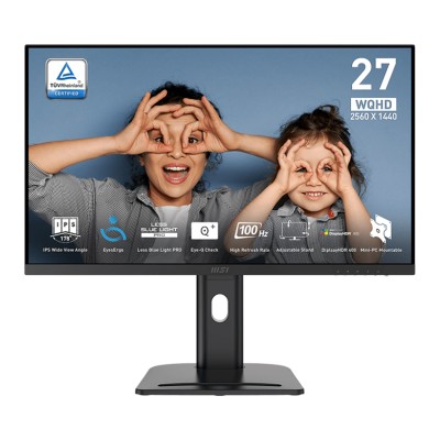 Màn hình MSI Pro MP273QP E2 (27 inch/WQHD/IPS/100Hz/1ms/loa)