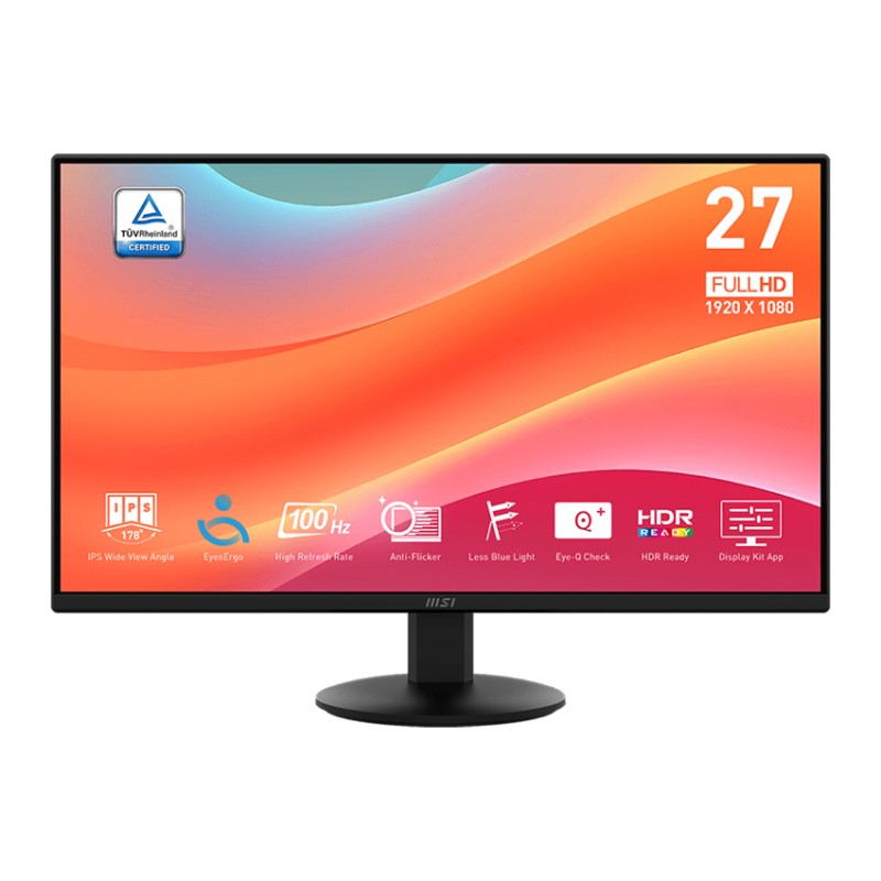Màn hình MSI Pro MP272L (27 inch/FHD/IPS/100Hz/1ms)