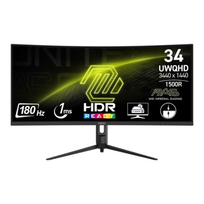Màn hình MSI MAG 342CQR E2 (34 inch/UWQHD/VA/180Hz/1ms)