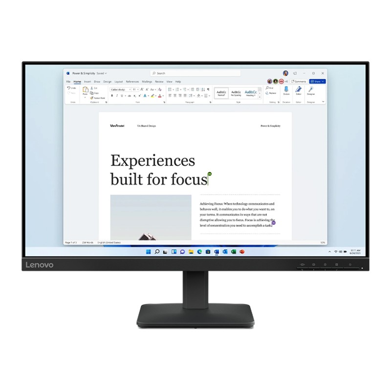 Màn hình Lenovo L24-4e (23.8 inch/FHD/IPS/100Hz/4ms) (68C2KAC1VN)