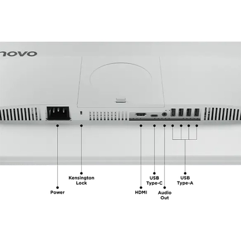 Màn hình Lenovo L24m-4A (23.8 inch/FHD/IPS/100Hz/1ms/USB-C/loa) (67BDUAC6VN)