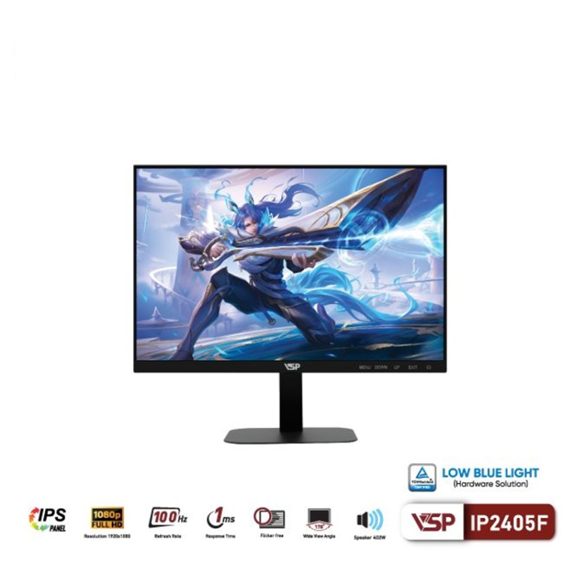 Màn hình VSP IP2405F (23.8 inch/FHD/IPS/100Hz/1ms)