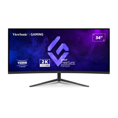 Màn hình ViewSonic VX3418C-2K (34 inch/UWQHD/VA/180Hz/1ms/loa/cong)