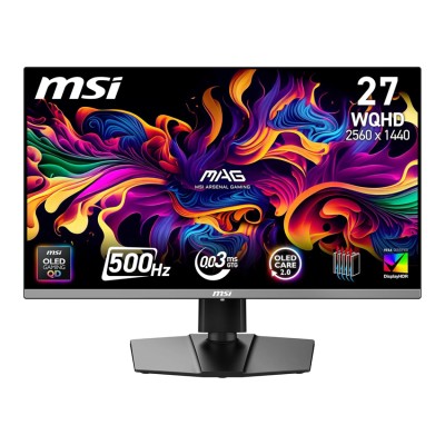 Màn hình MSI MAG 272QP QD-OLED X50 (27 inch/WQHD/QD-OLED/QD-OLED/500Hz/0.03ms)
