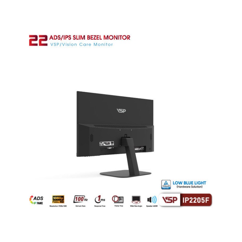 Màn hình VSP IP2205F (21.45 inch/FHD/IPS/100Hz/1ms)