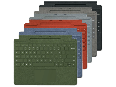 Phím Alcantara Surface Pro 9/Pro 8/Pro X Signature (Có khe sạc bút)