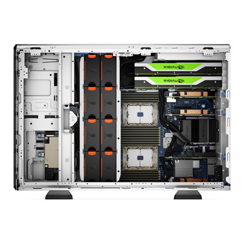 PC Dell PowerEdge T550 Server 42SVRDT550-02A (5U tower server | Intel Xeon Silver 4310 | 16GB RAM | 4TB | PERC H755 | Powercord | Bezel | DVDRW | PSU 1400W)