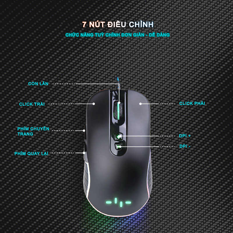 Chuột máy tính có dây Gaming Newmen Sniper-Marksman