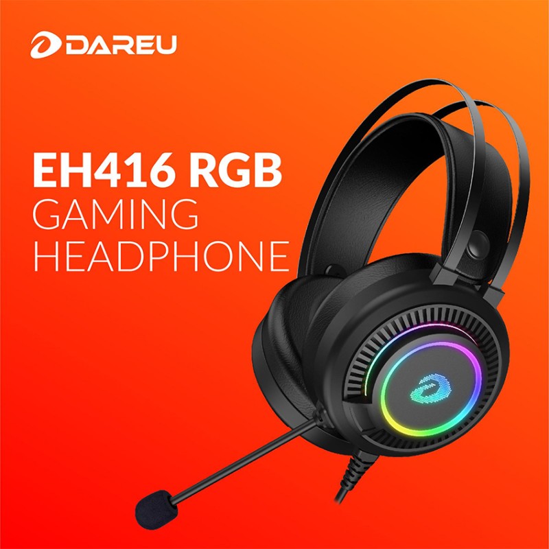 Tai Nghe Dareu EH416 RGB (7.1, USB, LED RGB)