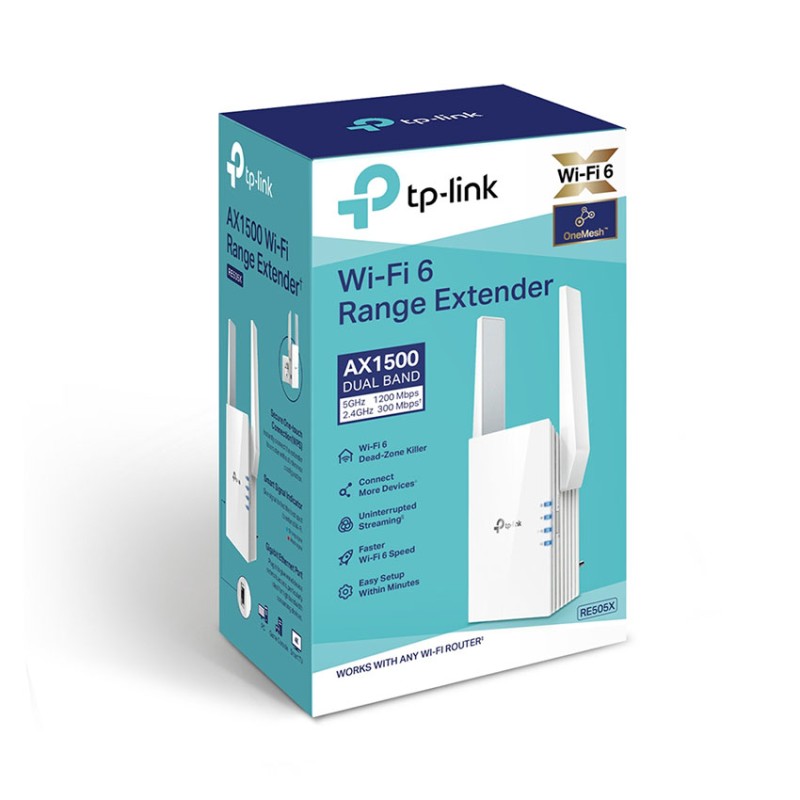 Bộ Mở Rộng Sóng Wi-Fi TP-Link RE505X AX1500