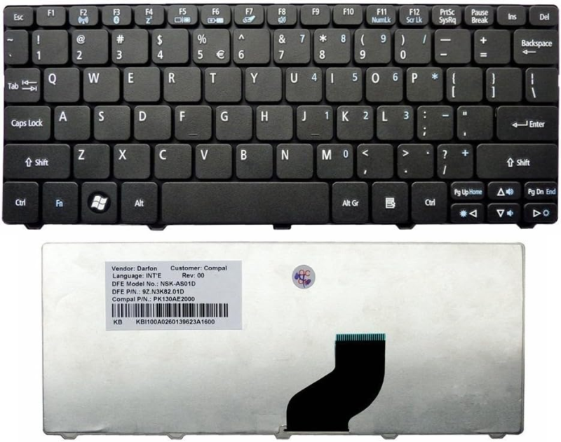 Bàn phím Acer D255 Black