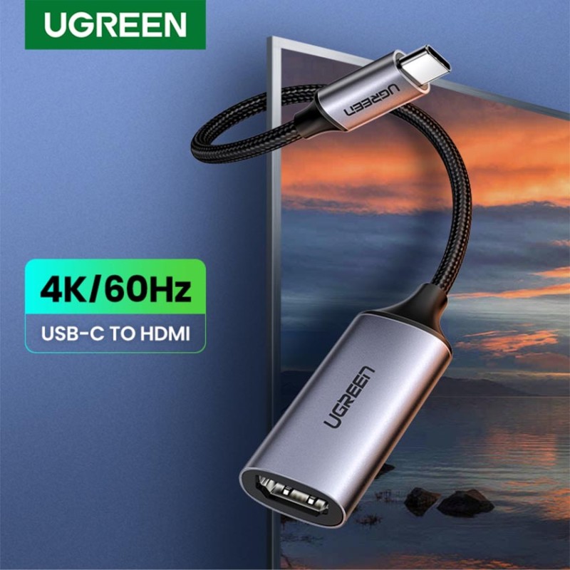 Cáp chuyển đổi từ Type C to HDMI Ugreen 70444 hỗ trợ 4K@60Hz