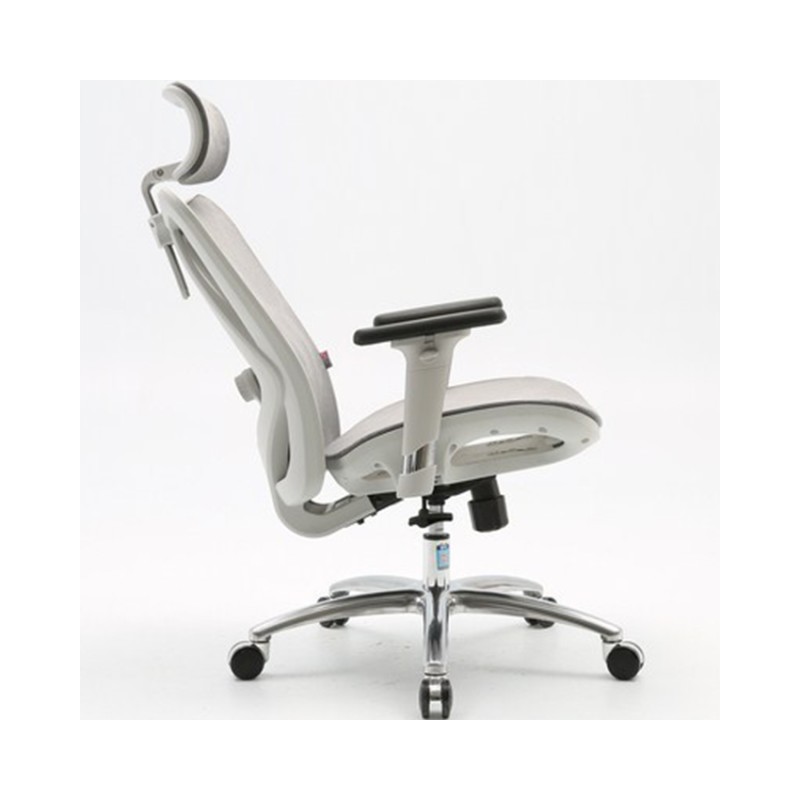 Ghế Công Thái Học Ergonomic Sihoo M57-N103 - Grey Frame Grey Mesh