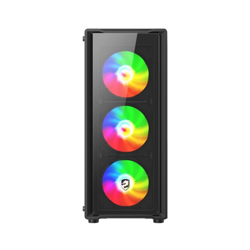Vỏ Case VITRA CERES V305-G 3FRGB BLACK (Mid Tower/Màu Đen/ Kèm sẵn 3 Fan RGB)