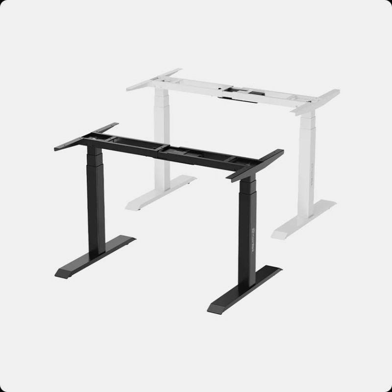 Khung bàn nâng hạ HyperWork Atlas HPW-DP01-BLK Đen (Chưa bao gồm mặt bàn)