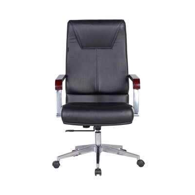 Ghế lãnh đạo cao cấp THE ONE SG915 (Đệm bọc da PVC/Chân tay thép mạ)