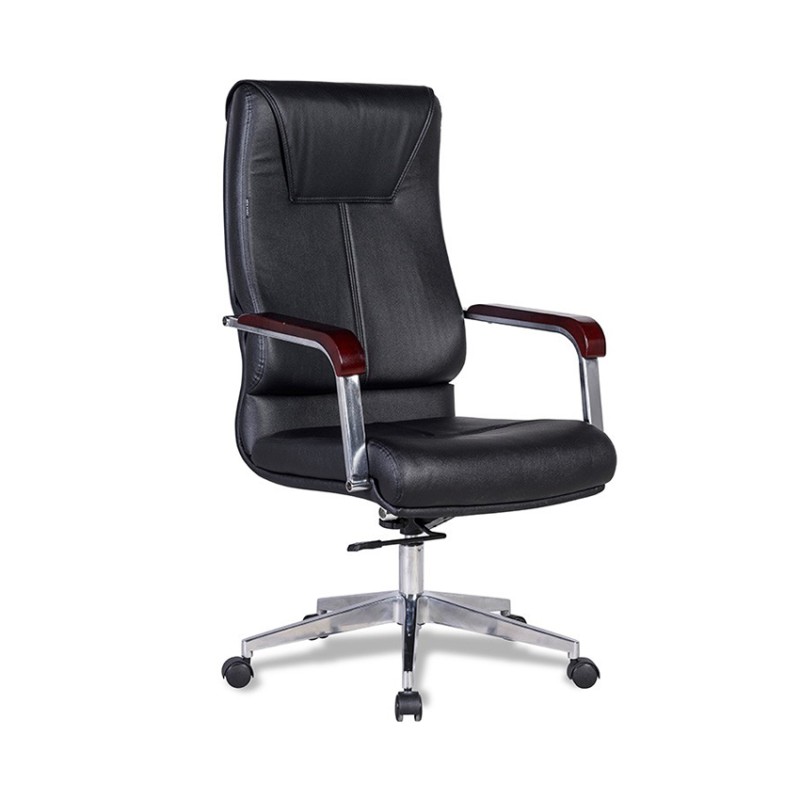 Ghế lãnh đạo cao cấp THE ONE SG915 (Đệm bọc da PVC/Chân tay thép mạ)