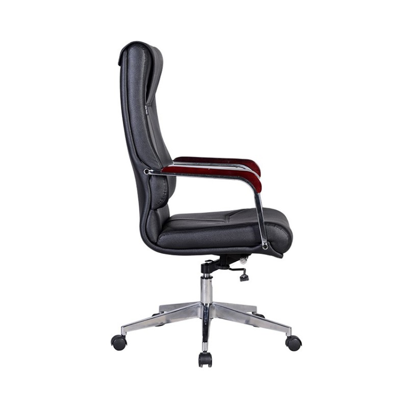 Ghế lãnh đạo cao cấp THE ONE SG915 (Đệm bọc da PVC/Chân tay thép mạ)